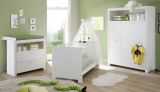 Babyzimmer Wickelkommode Zuzu in wei� Babym�bel Wickeltisch 96 x 111 cm