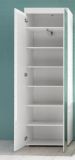 Garderobenschrank Schuhschrank Amanda wei� Hochglanz 62 x 195 cm