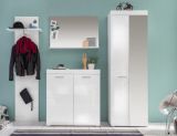 Garderobenpaneel Amanda in wei� Hochglanz 60 x 195 cm