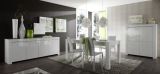Highboard Kommode wei� Hochglanz Lack Italien Livorno3