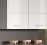 Bad H�ngeschrank Adamo in wei� Hochglanz Badschrank 73 x 77 cm