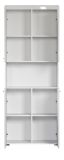 Badezimmer: Hochschrank Adamo in wei� Hochglanz 73 x 190 cm