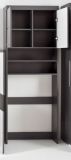 Waschmaschinenschrank Adamo in grau Hochglanz - Waschmaschinen �berbau 63 x 187 cm