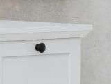 Wohnwand Milla 2-teilig in wei� Landhaus Schrankwand 235 x 129 cm