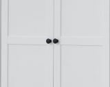 Garderobenschrank Milla in wei� Landhaus Schuh- / Garderobenschrank 81 x 196 cm