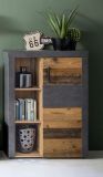 Highboard Foundry in Used Wood Altholz Dekor, Kommode 87 x 118 cm