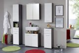Badezimmer Spiegelschrank Matrix in Sardegna grau Rauchsilber Badschrank 2-t�rig 60 x 67 cm