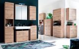 Badezimmer Midischrank Adamo in Asteiche Badschrank 73 x 132 cm