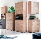 Waschmaschinenschrank Adamo in Asteiche Badm�bel 63 x 187 cm