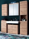 Bad H�ngeschrank Adamo in Asteiche Badschrank 37 x 77 cm
