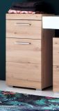 Badezimmer Unterschrank Adamo in Eiche / Asteiche Badschrank 37 x 79 cm