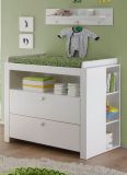 Babyzimmer Wandregal Olivia und Wilson in wei� 75 x 20 cm