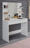 Schminktisch Kalla in wei� 85 x 140 cm mit Schublade und Spiegel