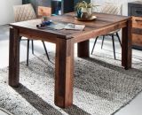 Esstisch Foundry in Used Wood Altholz Design, ausziehbar 160 - 200 cm