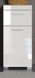 Badezimmer Unterschrank Adamo wei� Hochglanz Badschrank 37 x 79 cm