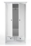 Garderobe Hooge in Pinie wei� Landhaus Garderobenkombination 3-tlg. mit Schuh- / Garderobenschrank und Kommode