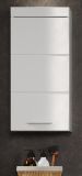 Badezimmer H�ngeschrank Adamo in wei� Hochglanz 37 x 77 cm