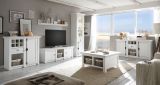 TV-Lowboard Hooge in Pinie wei� Landhaus TV-Unterteil 152 x 51 cm