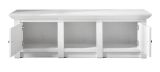 TV-Lowboard Hooge in Pinie wei� Landhaus TV-Unterteil 152 x 51 cm