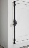 Wohnwand Hooge in Pinie wei� Landhaus Schrankwand 4-teilig 298 x 207 cm