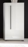 Kommode Design-D in Hochglanz wei� Anrichte 60 x 126 cm
