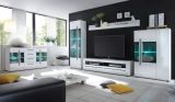 Wandboard Design-D in wei� Hochglanz Wandregal 200 x 20 cm
