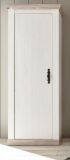 Garderobenschrank Rovola in Pinie wei� / Oslo Pinie Landhaus Garderobe oder gro�er Schuhschrank 73 x 201 cm