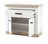 Kommode Rovola in Pinie wei� / Oslo Pinie Landhaus 107 x 89 cm