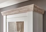 Wohnwand Rovola in Pinie wei� / Oslo Pinie Landhaus Schrankwand 4-teilig 330 x 201 cm