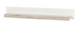 Wandboard Rovola in Pinie wei� / Oslo Pinie Landhaus Wandregal 150 x 20 cm