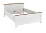 Bett Rovola in Pinie wei� / Oslo Pinie Landhaus Einzelbett Liegefl�che 140 x 200 cm