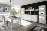 Wandboard Nobile in wei� Hochglanz Wandregal 150 x 22 cm