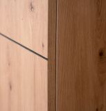 TV-Lowboard Liam in Artisan Eiche und schwarz TV-Unterteil 200 x 65 cm