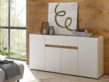Sideboard Center in wei� und Wotan Eiche Kommode 170 x 87 cm