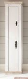 Badezimmer Hochschrank Rovola in Pinie wei� / Oslo Pinie Landhaus Badschrank 42 x 200 cm