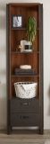 Badezimmer Regal Auburn in Eiche Stirling und Matera grau Badm�bel Hochschrank 49 x 202 cm