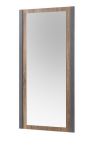 Badezimmer Spiegel Auburn in Eiche Stirling und Matera grau Badm�bel Wandspiegel 54 x 108 cm