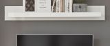 Wandboard Ladis in wei� Hochglanz Wandregal 150 x 21 cm