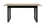 Esstisch Malta in Sonoma Eiche und Anthrazit, ausziehbar 160 - 200 x 90 cm