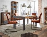 Esstisch Auburn in Eiche Stirling und Matera grau K�chentisch 154 x 90 cm