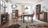 Esstisch Auburn in Eiche Stirling und Matera grau K�chentisch 154 x 90 cm