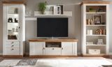 Regal Hemsby in wei� Pinie und Eiche Wotan Landhaus Standregal 102 x 202 cm