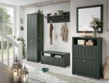 Garderobenschrank Forres in gr�n Landhausstil Garderobe 60 x 204 cm