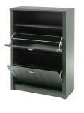 Garderobenkombination Forres in gr�n Landhausstil Garderobe Set 4-teilig 212 x 198 cm