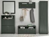 Garderobenkombination Forres in gr�n Landhausstil Garderobe Set 5-teilig 272 x 198 cm