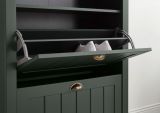 Garderobenkombination Forres in gr�n Landhausstil Garderobe Set 5-teilig 282 x 198 cm