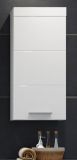 Badezimmer H�ngeschrank Aura in wei� Hochglanz Badschrank h�ngend 35 x 75 cm