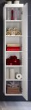 Badezimmer Hochschrank Aura in wei� Hochglanz Badschrank h�ngend 35 x 170 cm