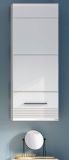 Badezimmer H�ngeschrank Leon in wei� Hochglanz Badschrank h�ngend 30 x 77 cm