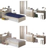 Parisot Kinder- und Jugendzimmer Set 6-teilig Charly9 in Akazie und wei�